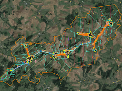 Geospatial Data Analysis for Infrastructure Planning