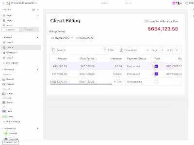 Designed a low-code tool from zero to one