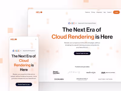 Helio Render — The Next Era of Cloud Rendering