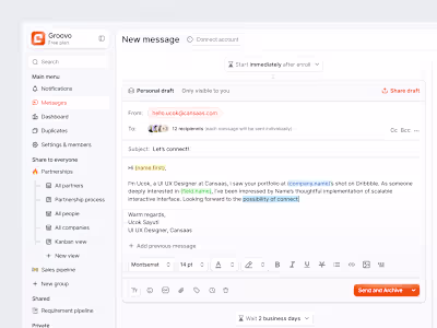 CRM SaaS Dashboard | Dashboard