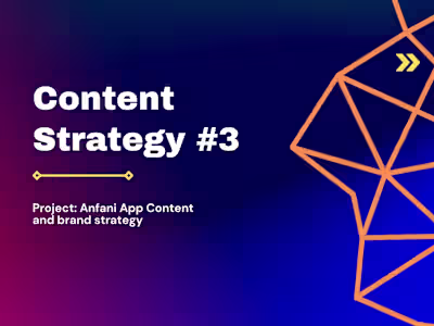 Anfani App - Brand Identity & Digital Growth Strategy