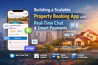 Scalable Booking App with Real-Time Chat & Payments