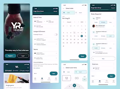 Streamlining Referee Management - MVP Web App Redesign