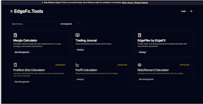 EdgeFx.Tools Web app Build