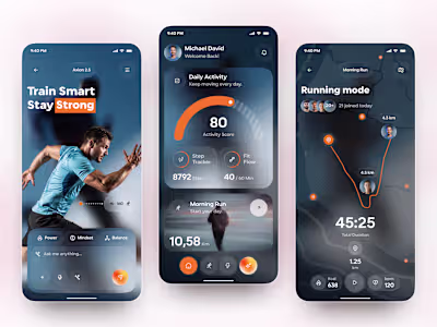 Fitness Tracker App — Running