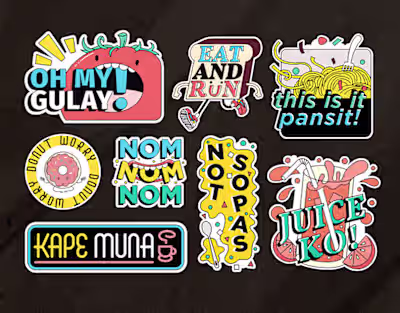 Foodies United Illustrations :: Behance