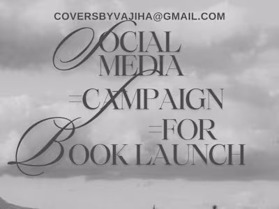 𖦆—Social Media Campaign for Book Launch
