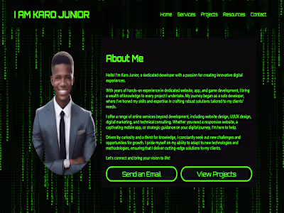 Responsive Portfolio Website