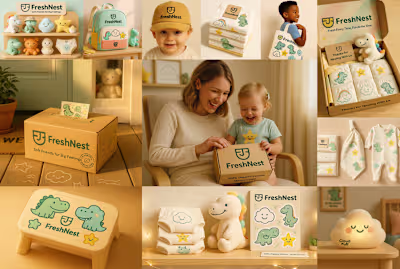 FreshNest Branding Concept