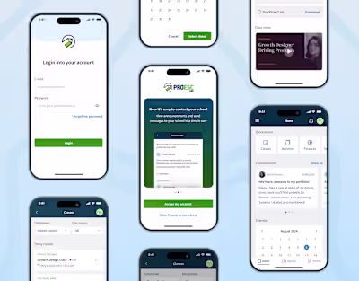 Design of an app for students