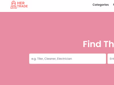 Tradie Marketplace for Women