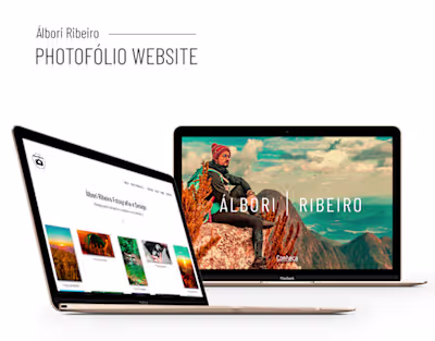 [Landing Page] Photofólio Website