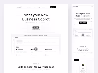 NexusGPT - Landing Page [Live]