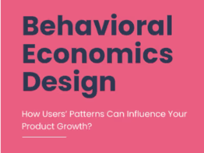 Whitepaper on Behavioral Economics Design