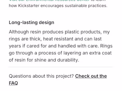 Setup your kickstarter campaign 