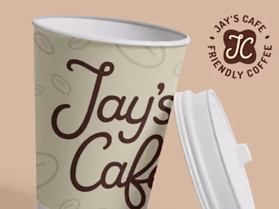 Jay's Cafe Branding