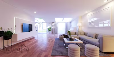 Modern Living Room Transformation - Netherlands