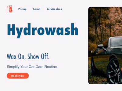 Hydrowash | An automotive detailing business.