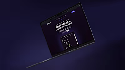 Branding the 6.5M Series A Backed Data Company InfinyOn