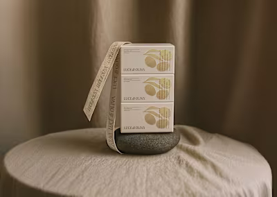 Luxury Skincare Packaging Design for LUCE di OLIVA