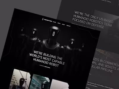 Foundation Landing Page