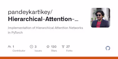 pandeykartikey/Hierarchical-Attention-Network