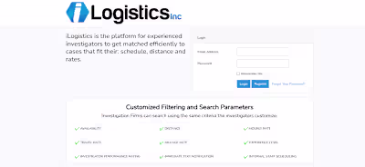 iLogistics (Specialized platform for investigation professionals