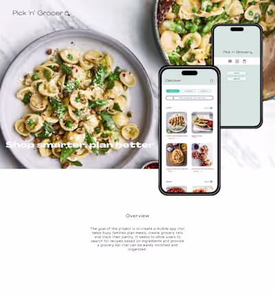 Interactive UX/UI Design Showcase