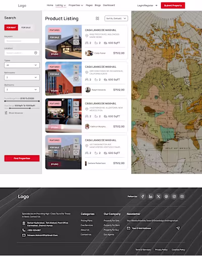 Real-E- State Website :: Behance