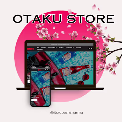 Otaku Store: Elevating Anime Retail with Dynamic E-Commerce 🌸⛩️