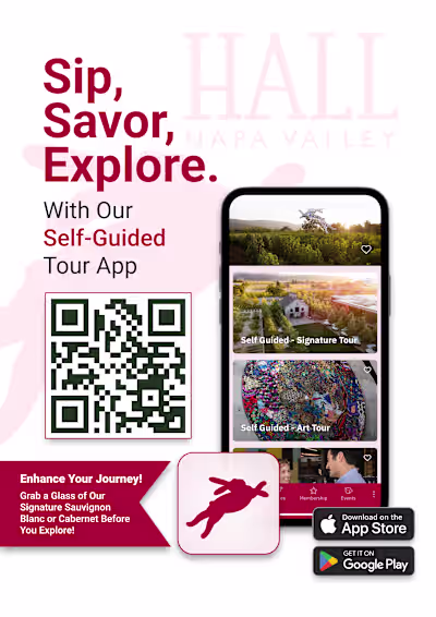 Enhancing Sales & Memberships with the HALL Wines Tour App
