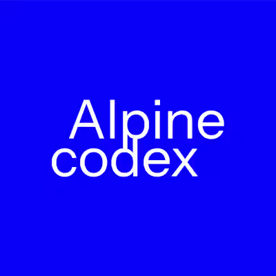 Alpine Codex :: Brand and Website