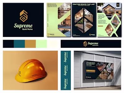 Premium Logo Design for Supreme Build Works