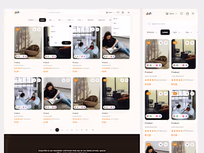 Suft E-commerce| UI UX| Web app|Mobile app|
