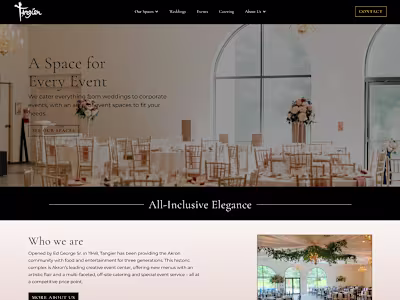 The Tangier is a catering