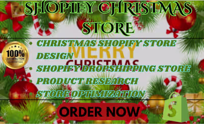  Festive Christmas Shopify Store Design and Setup 🎄
