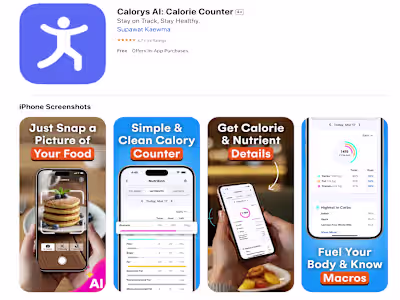 Calorys AI | AI-Based Calorie Tracker App for iOS & Android