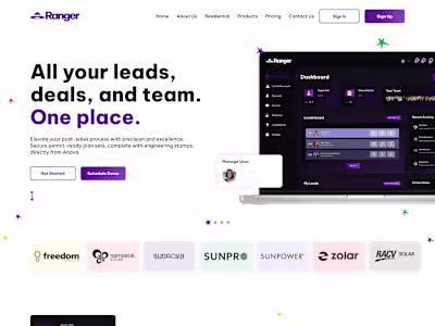 Landing Page Design