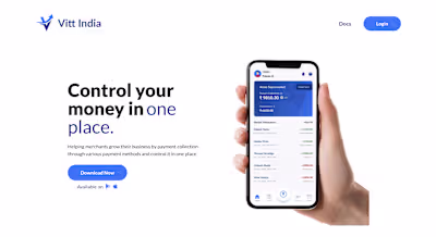 Brand/Product landing page with Docs feautre