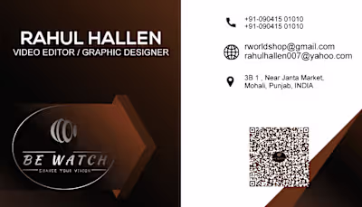 Visiting Card Design