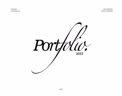 Portfolio 2022 | Graphic Design