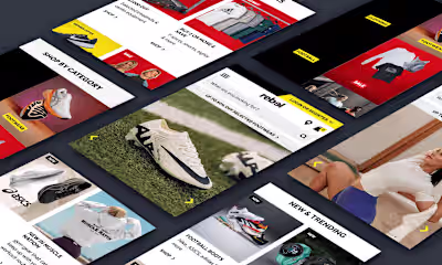 UI/UX Design (Rebel Sport)