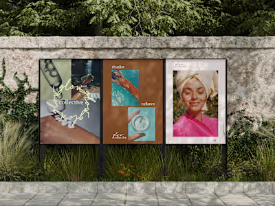 I started working on this concept for a beauty / wellness br...