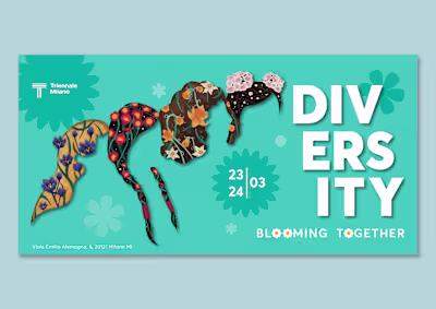 Diversity | Poster design and event Identity on Behance