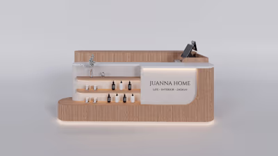 MALL KIOSK DESIGN + 3D RENDERS