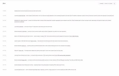 I've been recently working on my website to be super minimal...