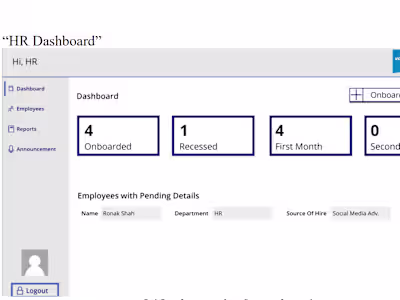 Employee Onboarding Application