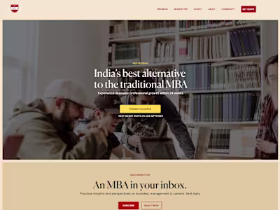 Landing Page | MBA-bootcamp