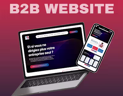 B2B Consultation Website Design Built with Divi