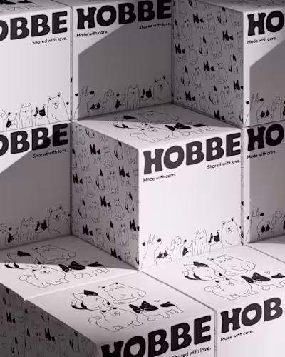 (2/3) A closer look at HOBBE, a warm, illustration-driven pe...